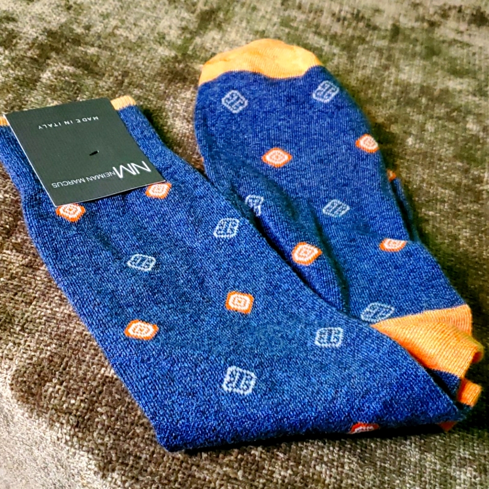 Neiman Marcus Socks NWT, made in Italy